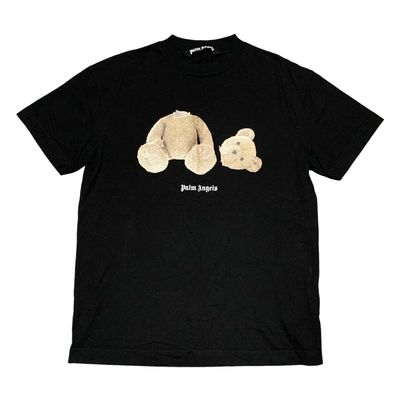 Palm Angels Medium Classic Bear Black Tee