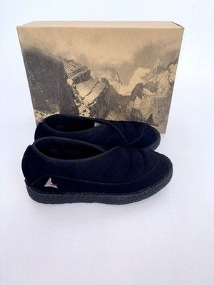 ROA Men's House Shoes Black Casual Indoor Footwear Crepe Sole RRP £230 Trainers