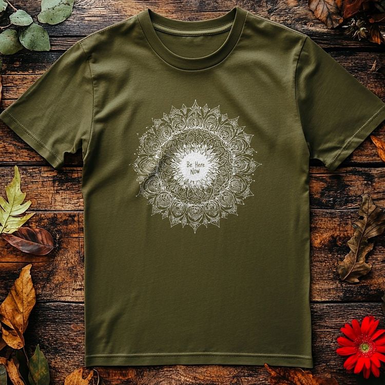 Be Here Now 6 T-Shirt  Embrace Zen image 4