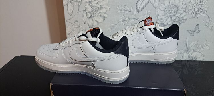 Nike Air Force 1 07 NBA UK6.5 EUR 40.5 Phantom Black White Brand New Full Box image 3