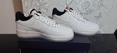 Nike Air Force 1 07 NBA UK6.5 EUR 40.5 Phantom Black White Brand New Full Box