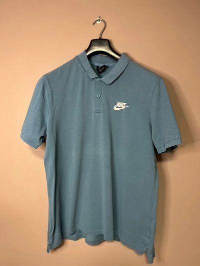 Nike Blue Polo Shirt #M