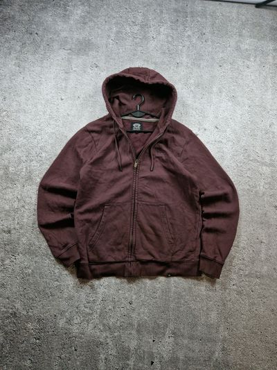 Brown Zip-Up Hoodie