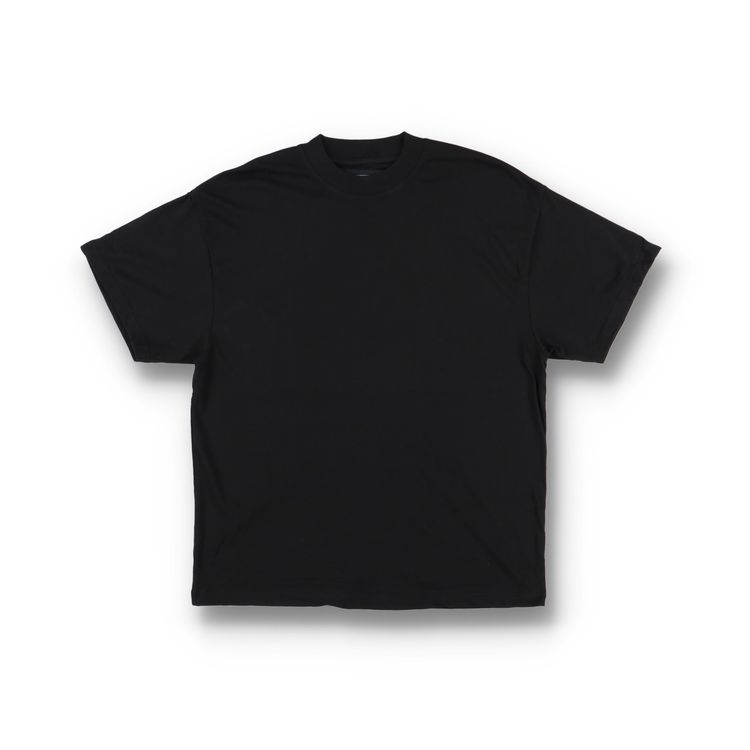 Represent Clo. Black Blank Oversized T-Shirt S M L XL