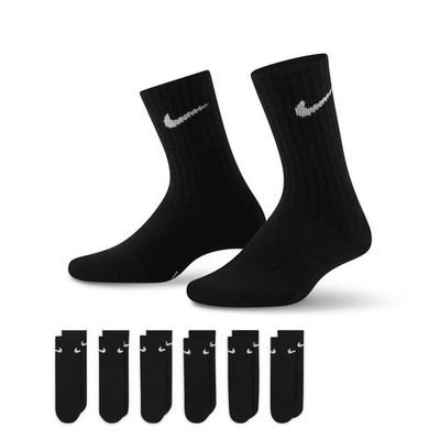 Nike Kids Black Crew Socks 3-4 years
