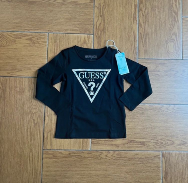 Guess Maglia bambina 6 Anni Guess Black Long Sleeve Shirt product image