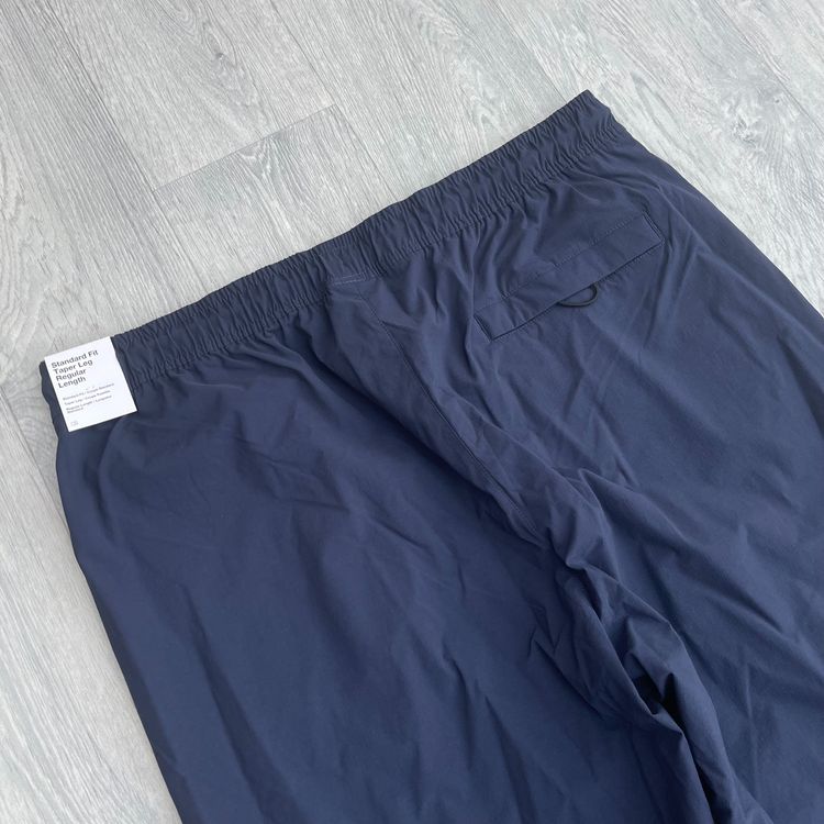 Nike Tech Woven Cargo Tapered Track Pants Bottoms Open Hem Cactus - Obsidian Navy 5