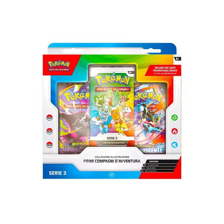POKEMON PRIMI COMPAGNI DI AVVENTURA SERIE 3 