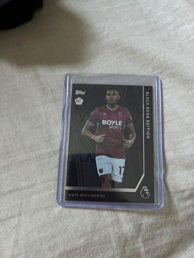 Luis Guilherme rookie card black edge edition