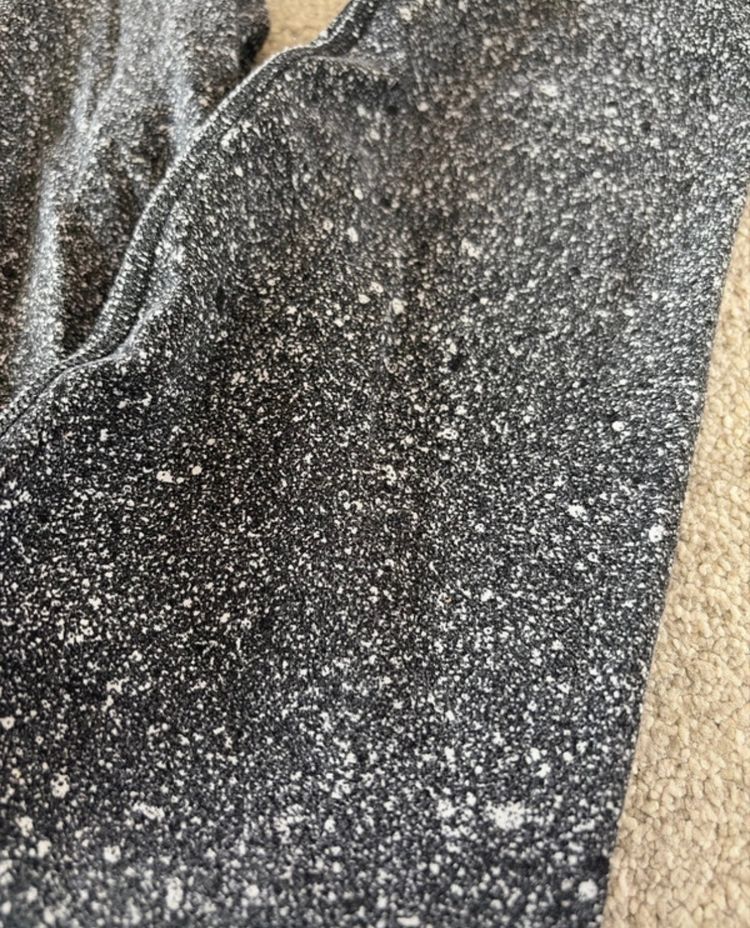 Immagine di Dark Grey Speckled Lululemon Leggings UK 10 2