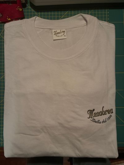 Menabrea White T-Shirt