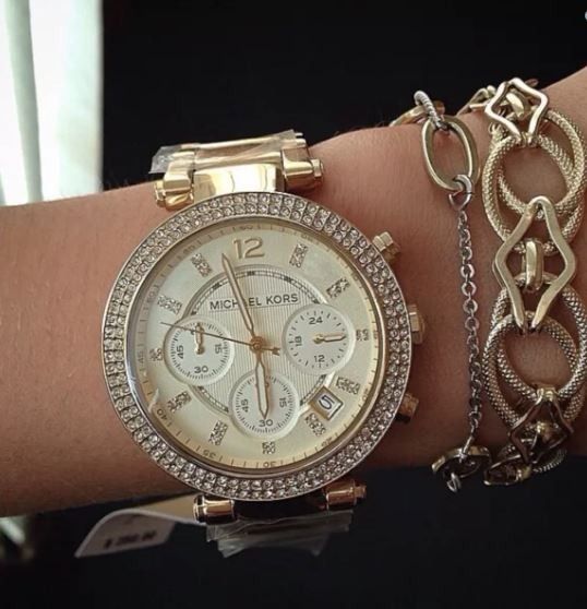 Michael Kors Michael Kors MK5354 Parker Gold Chronograph for Women product image