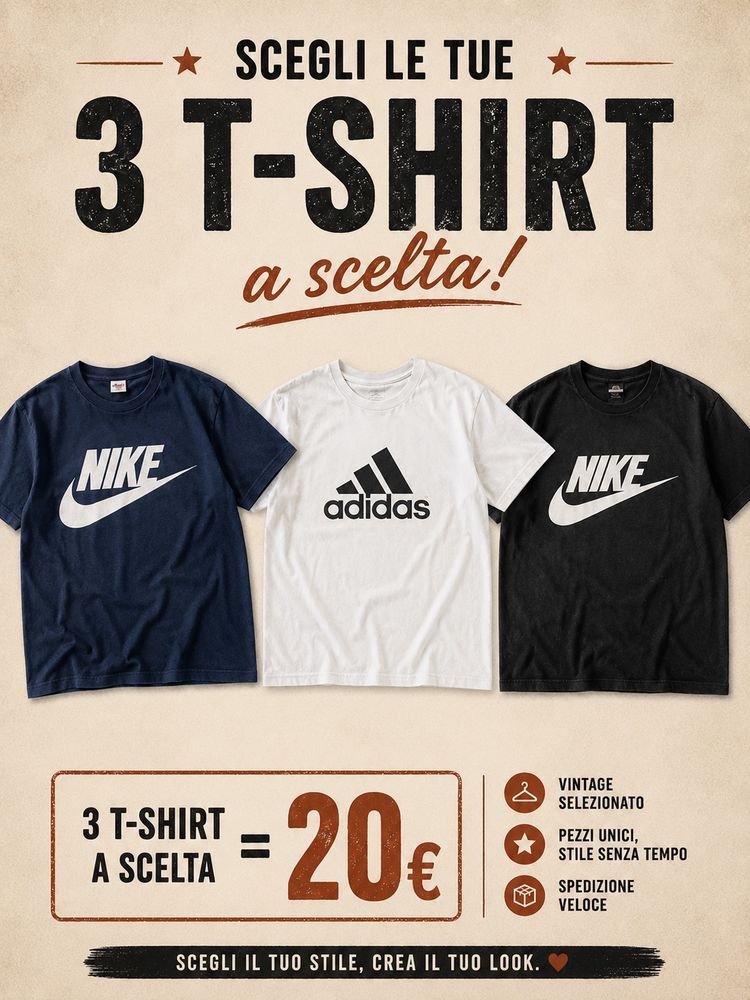 Immagine del prodotto Nike 3 pz Nike And Adidas T-Shirts
