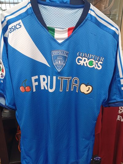 Asics Empoli Fc Serie A Football Shirt