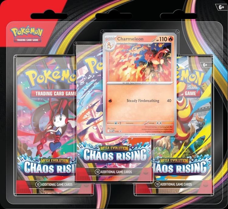 Pokémon Trading Card Game Chaos Rising Mega Evolution Booster Pack