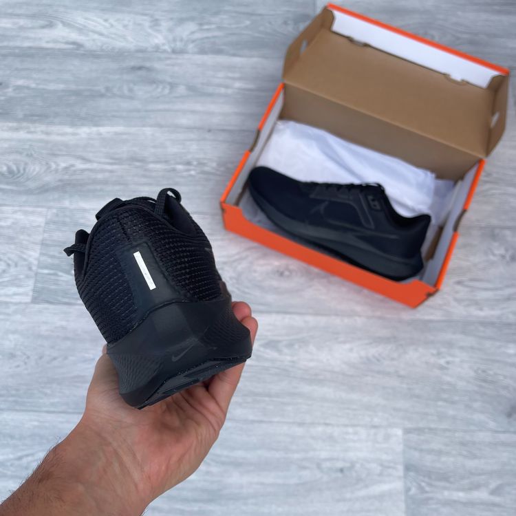 Nike Air Zoom Pegasus 40 Running Gym Trainers - Triple Black [DV3853-002] image 4