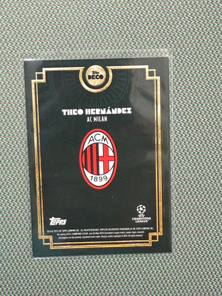 Theo Hernandez Topps Deco 35/99 image 2