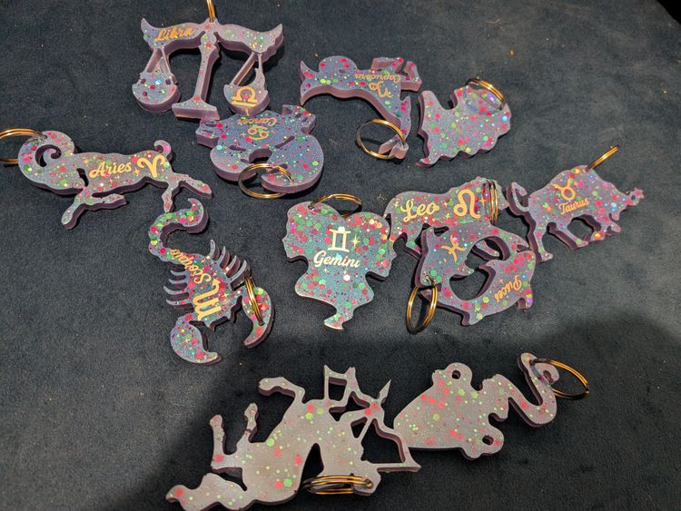 Zodiac Zodiac Sign Keychains product image