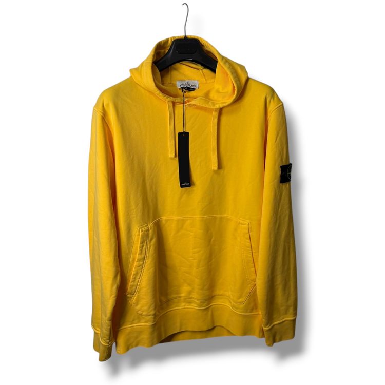 Stone Island Yellow Hoodie XXL 26"