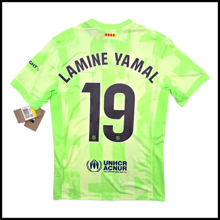 2024/25 Barcelona Third Football Shirt (S) Nike #19 Lamine Yamal