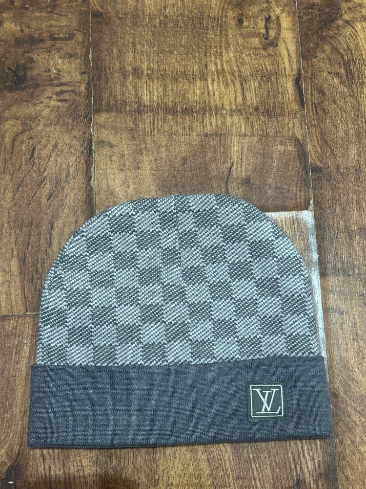 Immagine di Louis Vuitton Checkered Beanie Hat 3