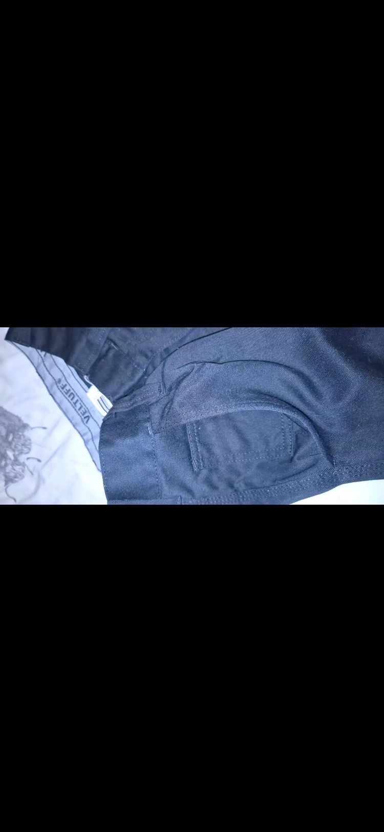 Veltuff Black Work Trousers With Reflective Stripes image 7