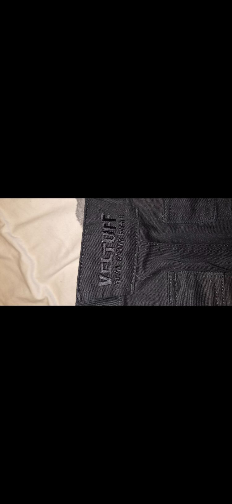 Veltuff Black Work Trousers With Reflective Stripes image 6