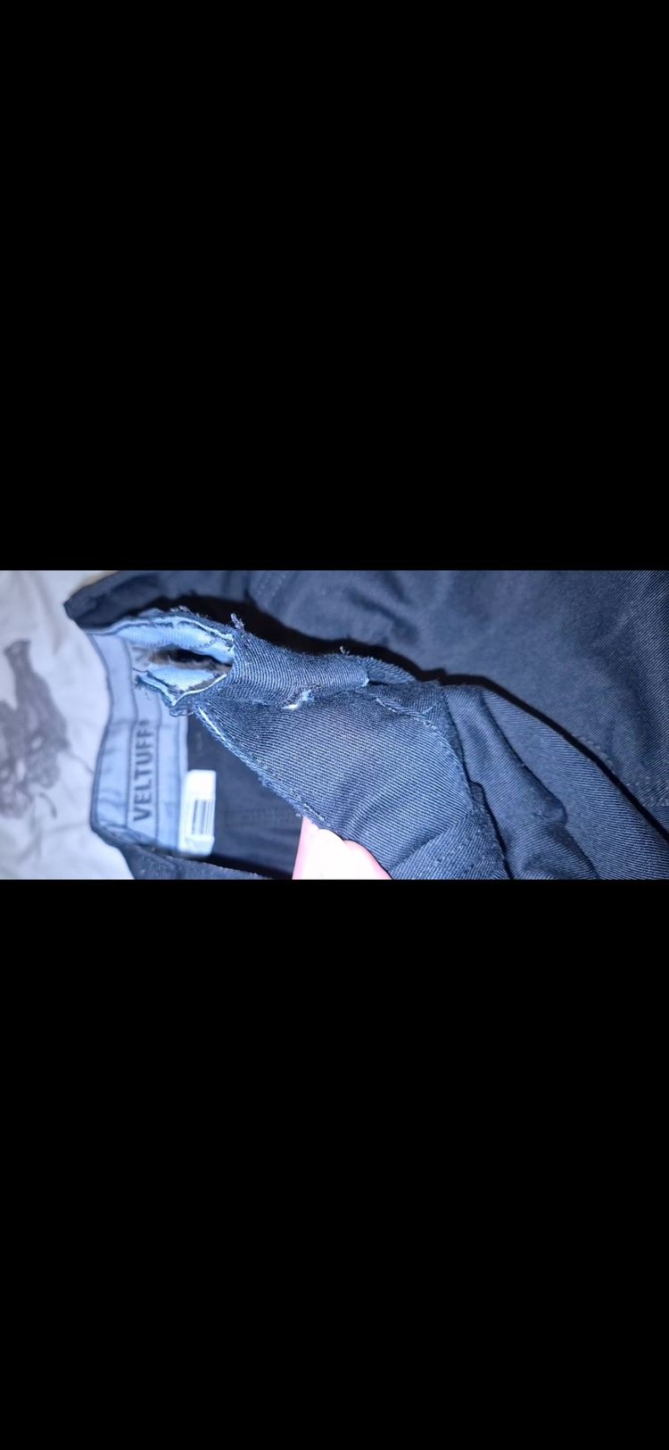Veltuff Black Work Trousers With Reflective Stripes image 5