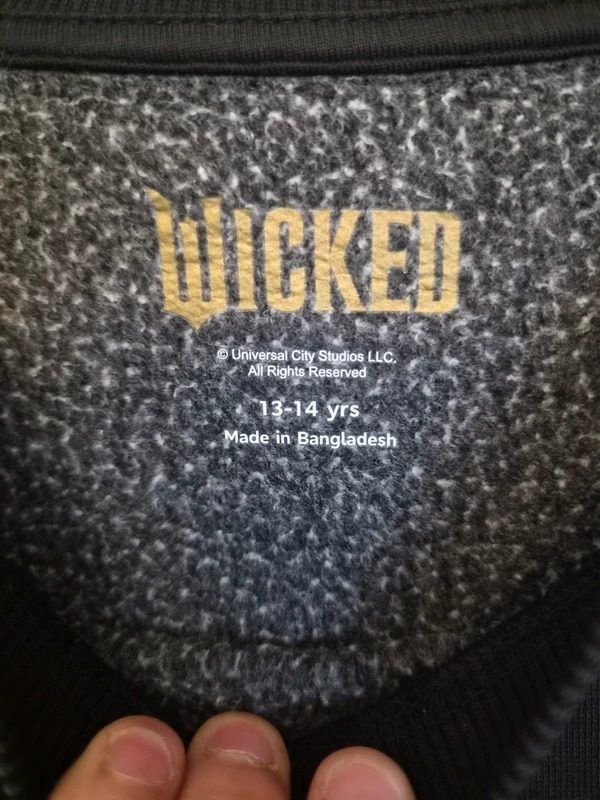 Black Wicked Graphic Sweatshirt image 3