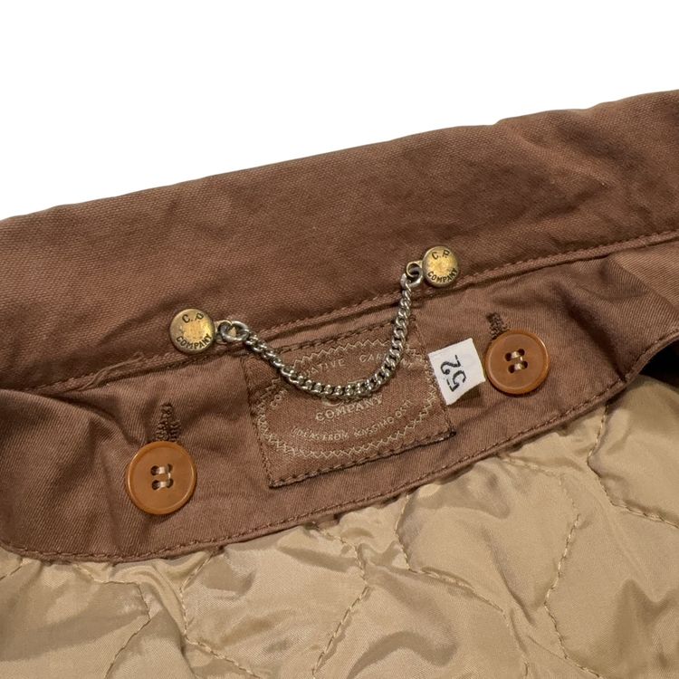 Immagine di Cp Company 1992 Padded Filled Jacket With Removable Liner Brown Jacket 3