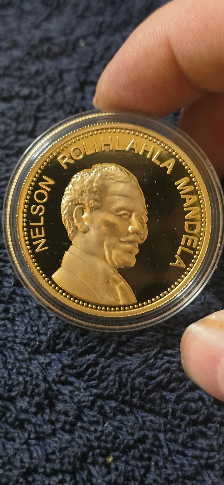 Nelson Rolihlahla Mandela Commemorative Coin