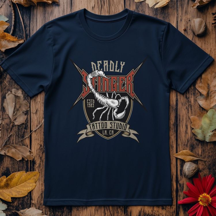 Deadly Stinger Tattoos T-Shirt image 2