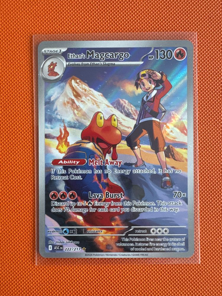 Ethan'S Magcargo Pokémon Card