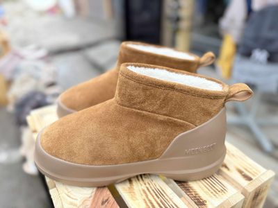 Moon Boot Brown Suede Ankle Boots