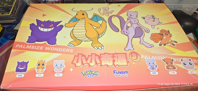 Pokémon fuguras, 6 diferentes 