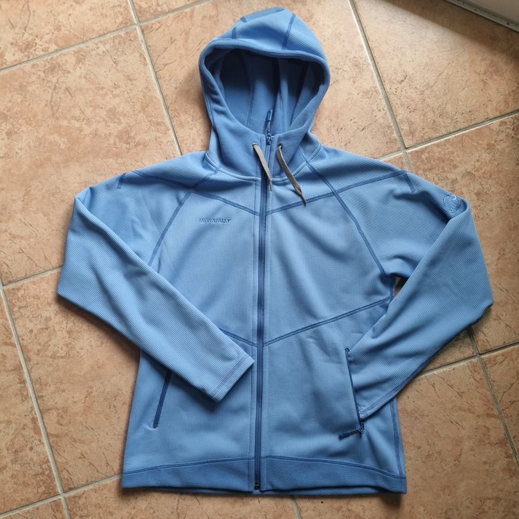 Mammut Mammut Blue Hooded Fleece Jacket taglia L product image