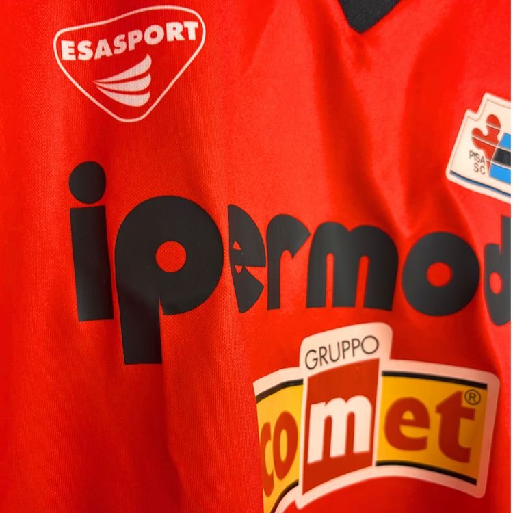 1997-98 Pisa SC Match Worn/Issued Away Shirt - XL imagen 3
