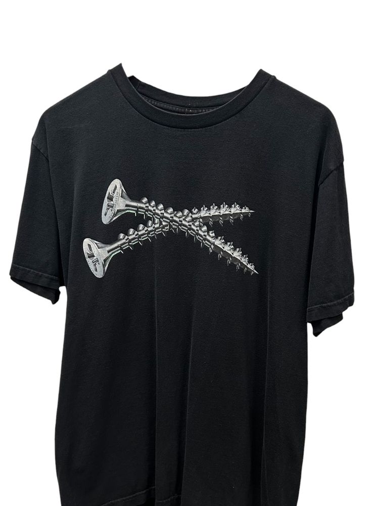 Supreme T-Shirt With Screw Graphic Rare 2016 