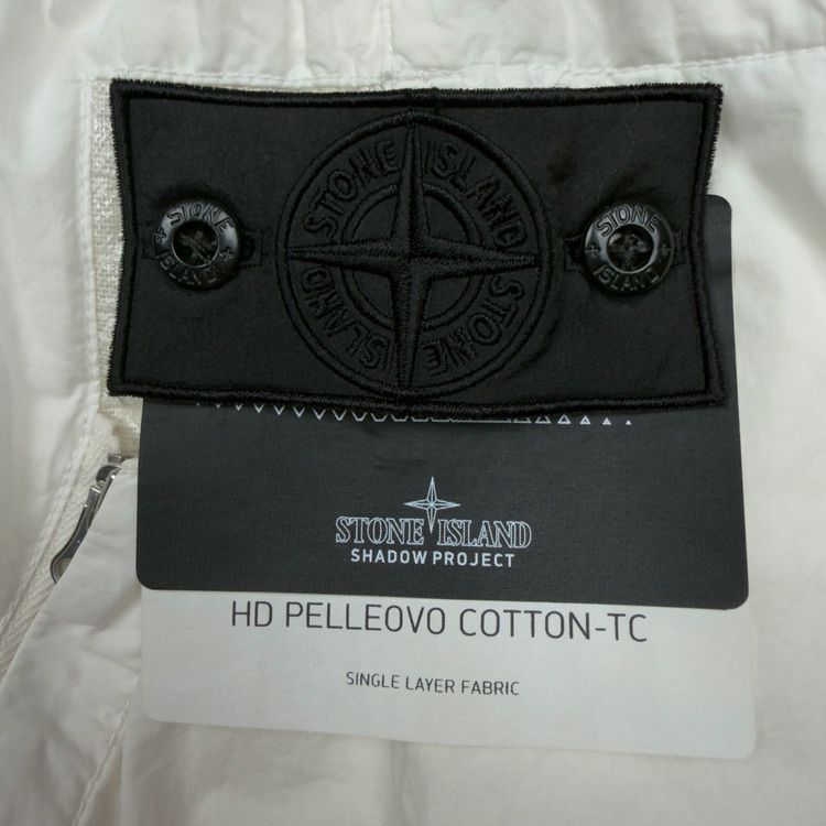 S/S 22 Stone Island Shadow Project HD Pelleovo Cotton TC Bomber Jacket image 10