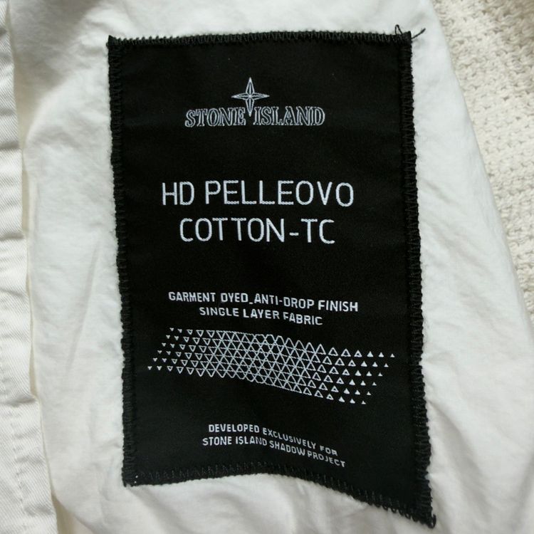 S/S 22 Stone Island Shadow Project HD Pelleovo Cotton TC Bomber Jacket image 8