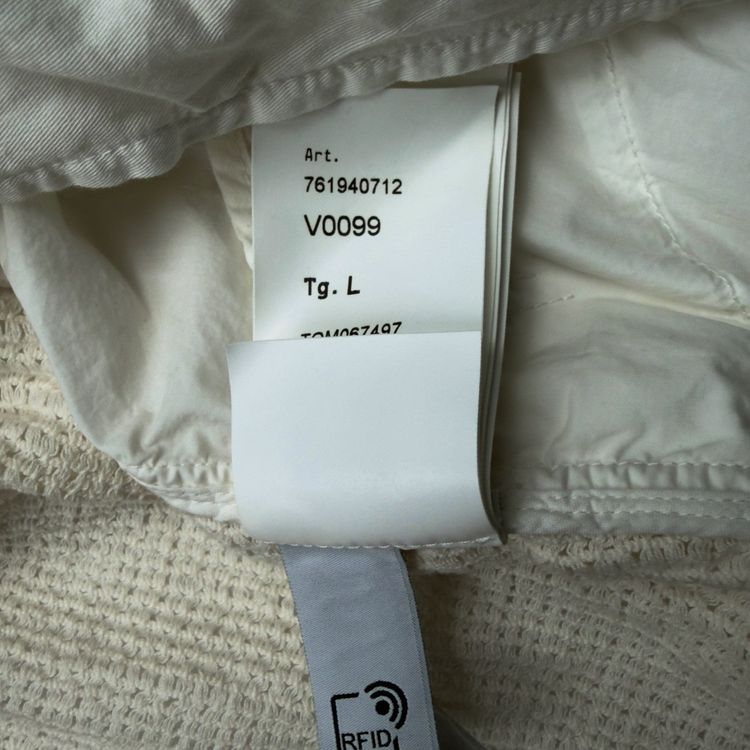 S/S 22 Stone Island Shadow Project HD Pelleovo Cotton TC Bomber Jacket image 7