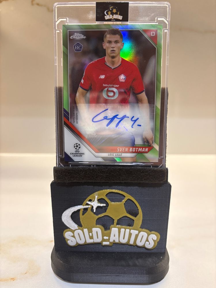 Sven Botman Signed Football Trading Card