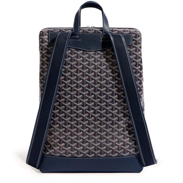 Goyard Navy Blue Cisalpin Backpack image 6