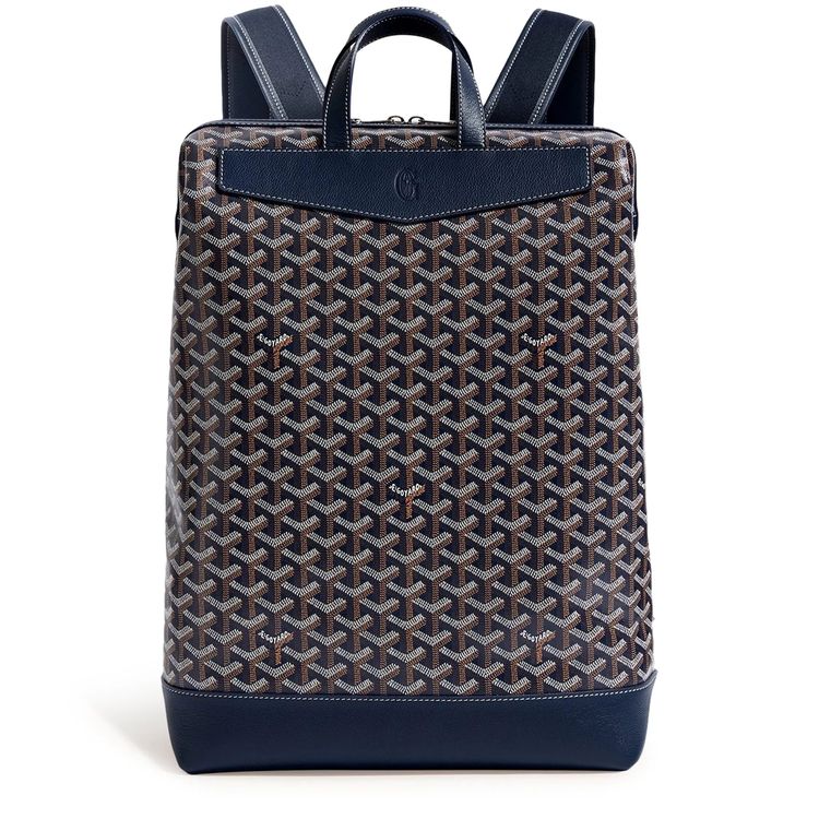 Goyard Navy Blue Cisalpin Backpack image 7