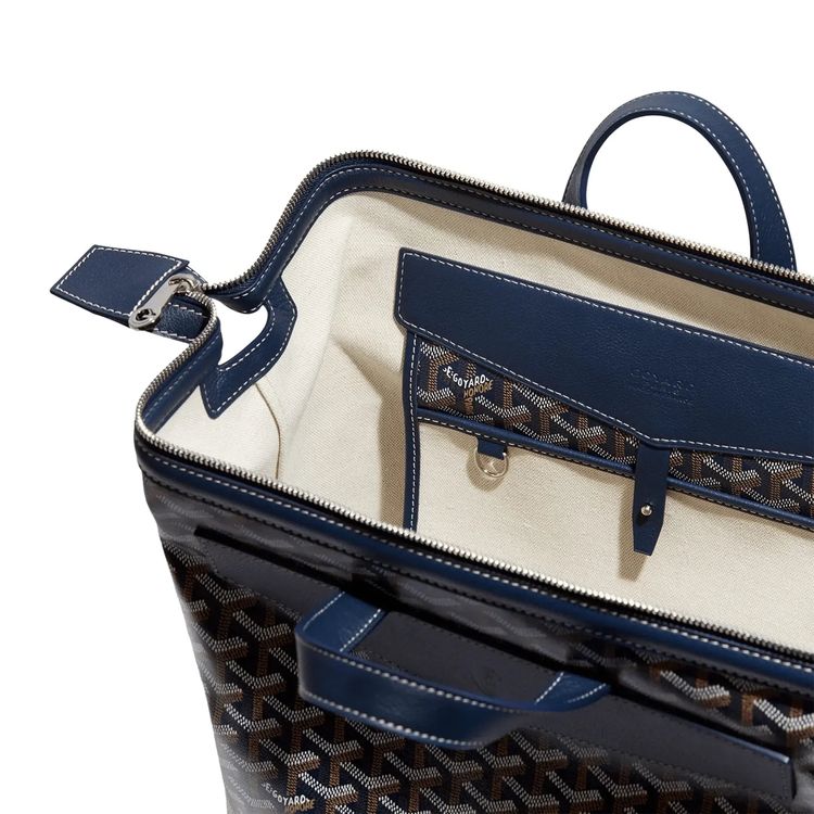 Goyard Navy Blue Cisalpin Backpack image 5