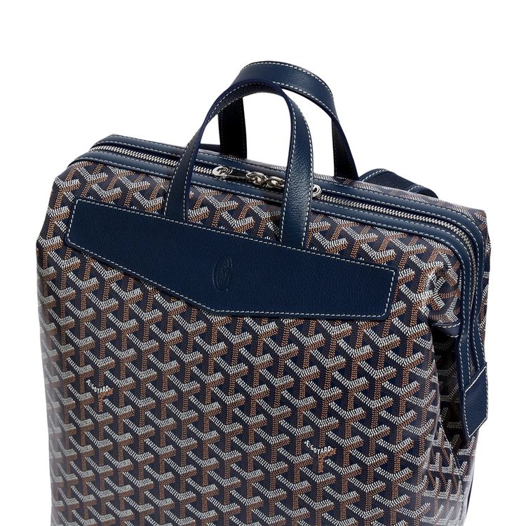 Goyard Navy Blue Cisalpin Backpack image 4
