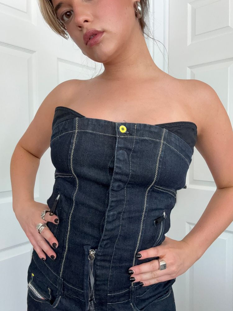 Diesel Denim Playsuit (L) image 2