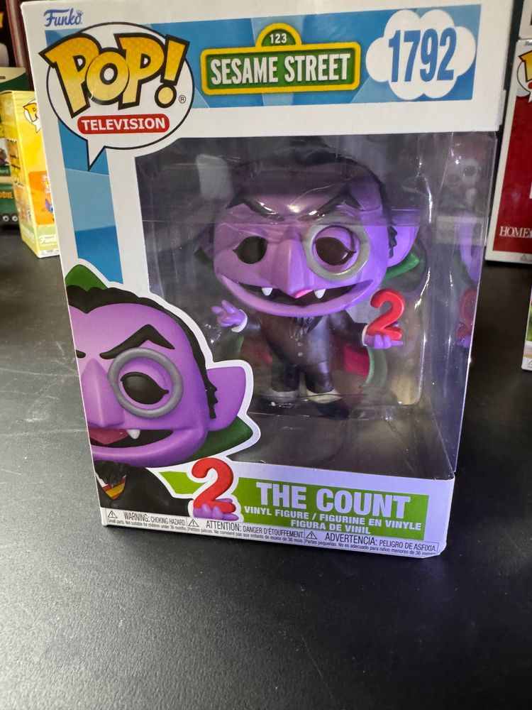 Funko Pop! Television Sesame Street The Count Vinyl Figure