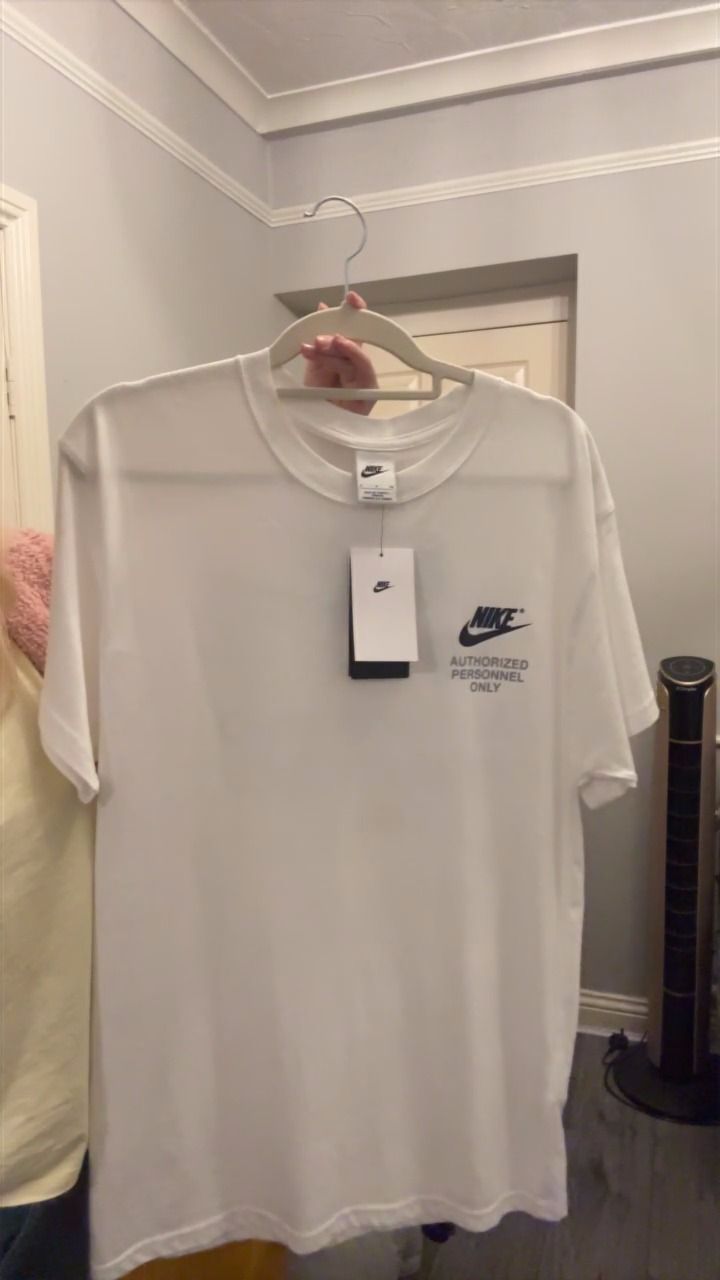 Nike nike tee size small over sized product image