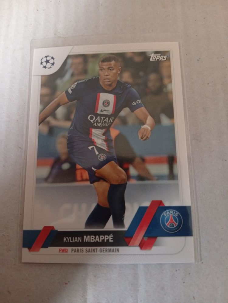 Kylian Mbappé. PSG. Topps ucc
